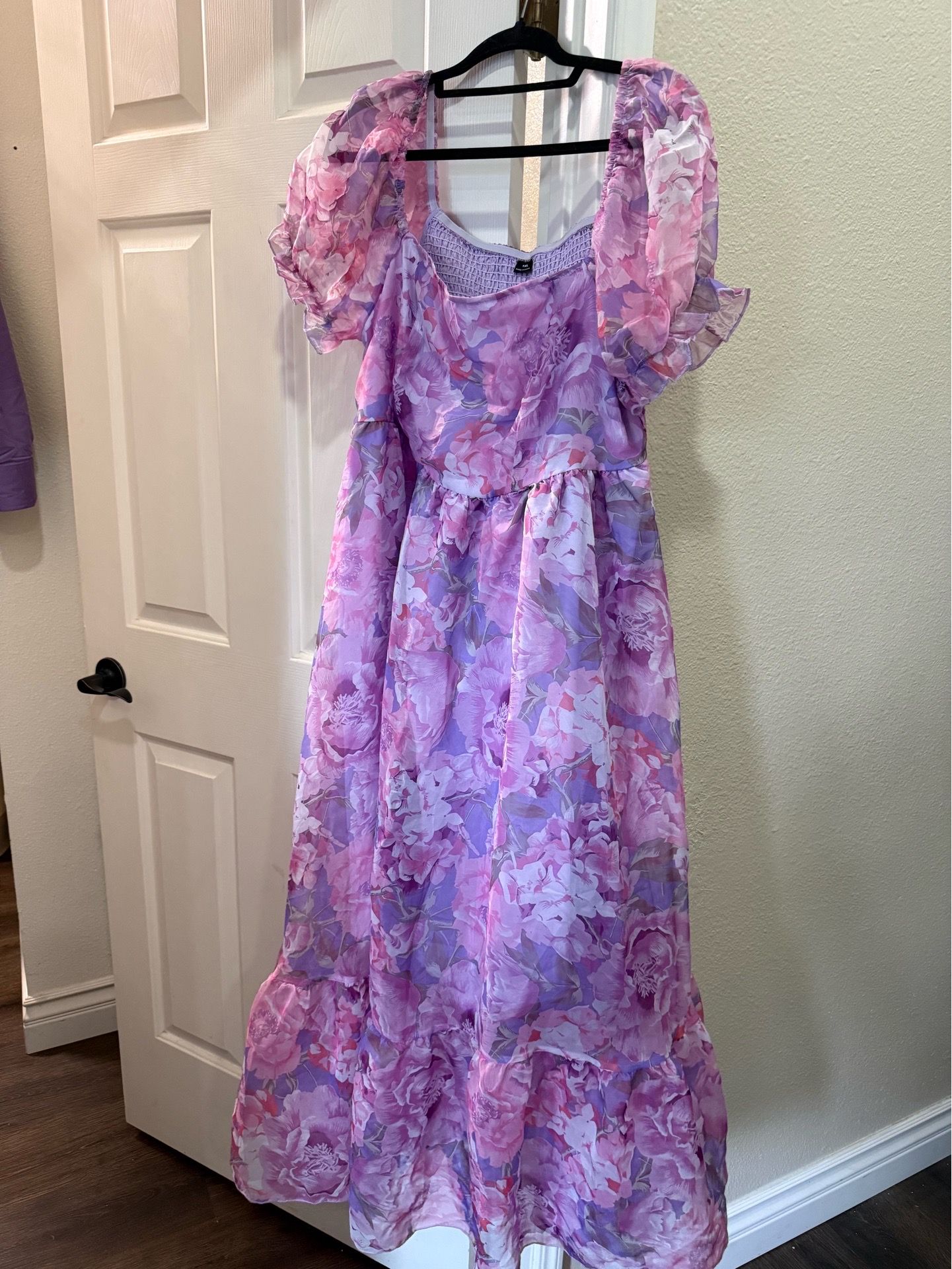 Purple dress