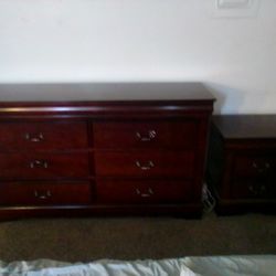 Dresser And Night Stand 