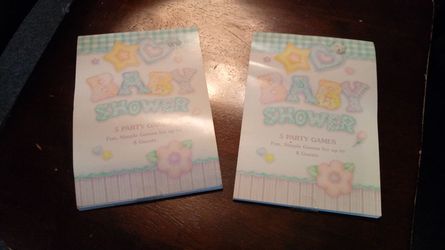 Baby shower games