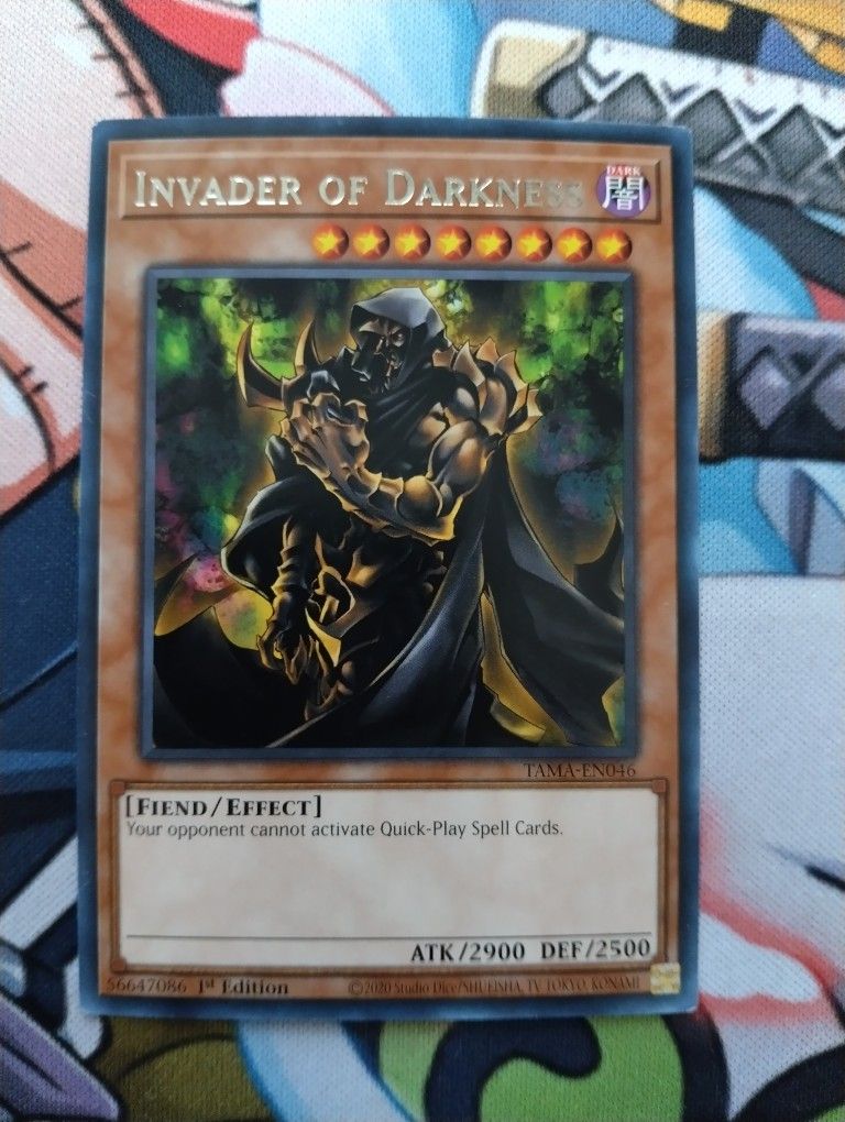Yu-Gi-Oh Cards Invader Of Darkness (Read Description)