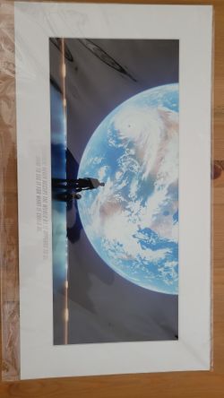 Limited Edition Blizzard Lunar Horizon Print