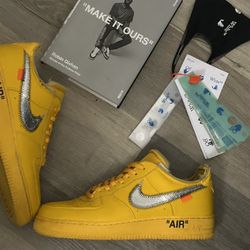 OFF-WHITE X NIKE | ICA AIRFORCE 1 | AUTHENTICATED
