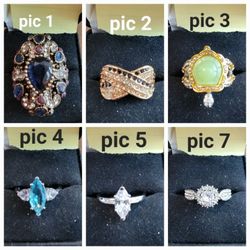 Women's  Rings Sz 10