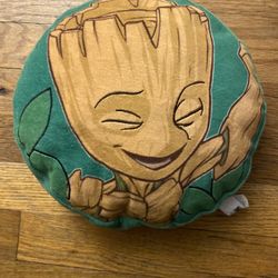 Marvel Comics Guardians of The Galaxy Groot 10-Inch Cushion Plush pillow