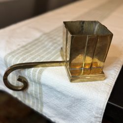 🔥 Vintage Brass Match Holder / Decorative Accent – Unique & Elegant! 🔥