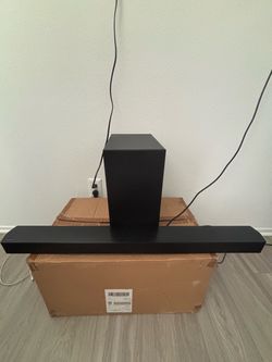 Samsung soundbar and subwoofer