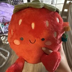 Itzy ritzy sweet snuggles strawberry plush