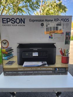 Epson Expression Home XP-4105 Wireless Color All-in-One Printer Scanner Copier
