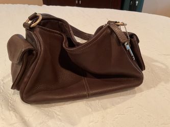Brown Leather Fossil Hand Bag