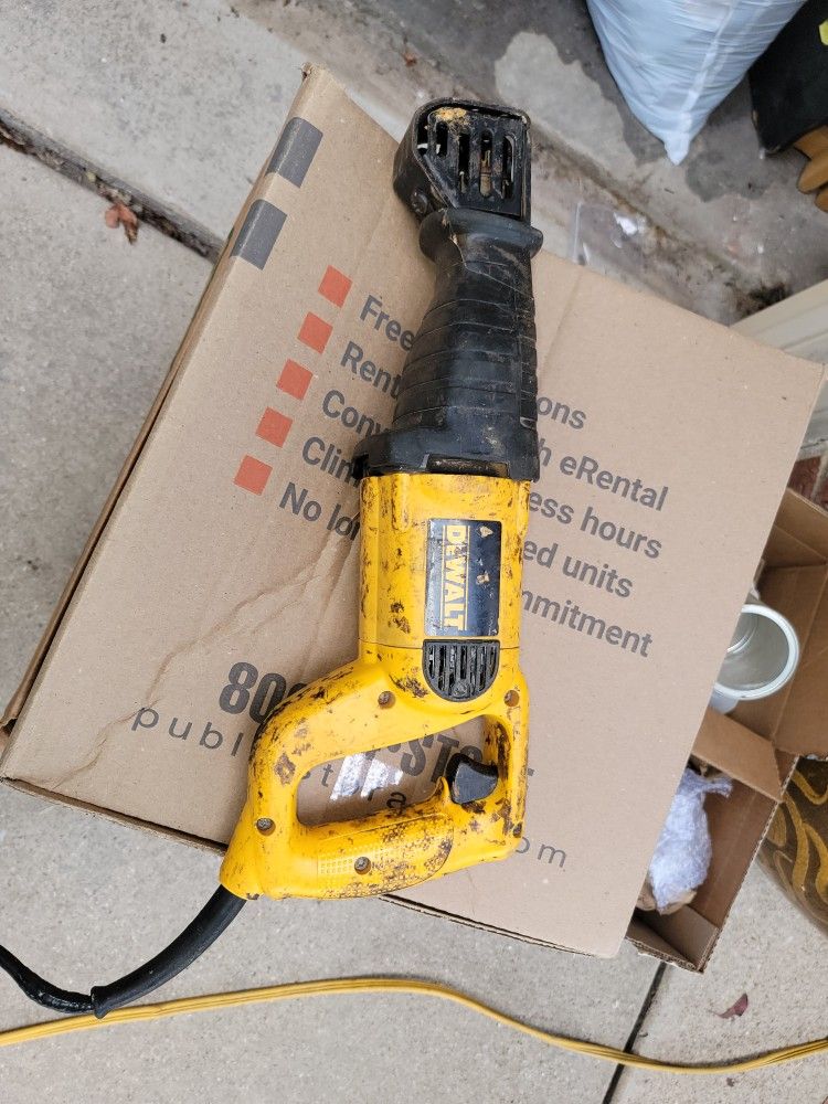 Dewalt Reciprocating Saw