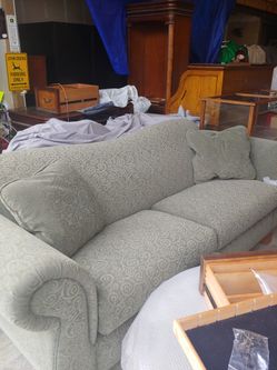 8 Ft Couch/Sofa And Large Matching Chair