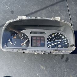 Honda Civic Hatchback 5 Speed 91 Instrument Cluster OEM (153K Miles)