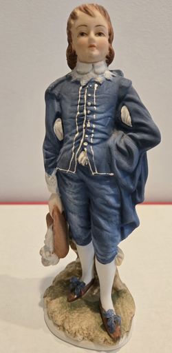 Blue Boy Figurine By Lefton