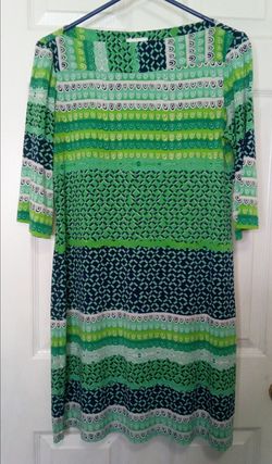 Green dress for women