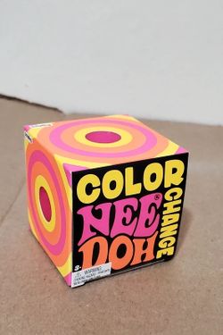Schylling Color Change NeeDoh Stress Ball Fidget Toy New Box UPC