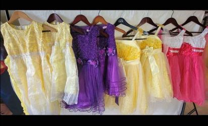 All like New Matching Girls Dresses ,