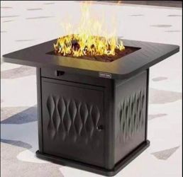 East Oak 32" Brazi Propane Fireplace Tabletop