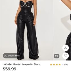 Let’s Get Married Jumpsuit Size Xs