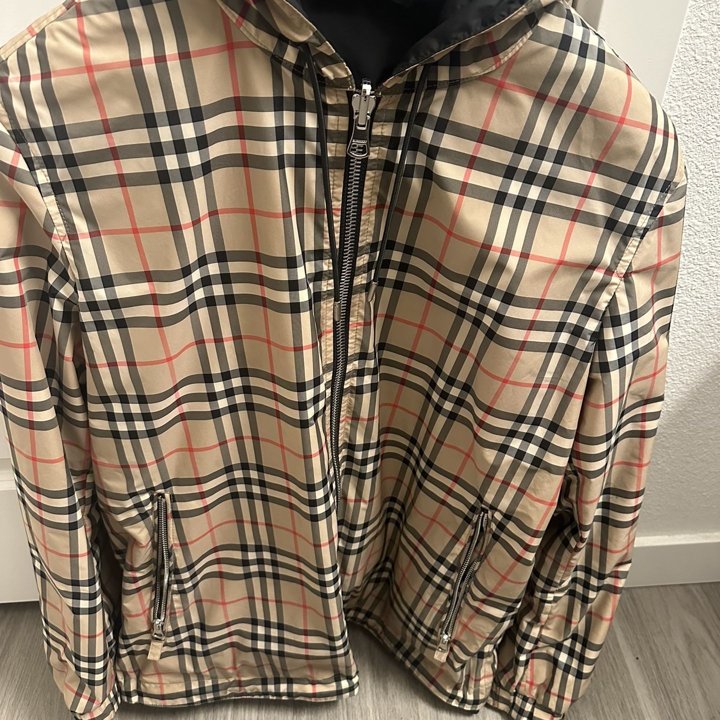 burberry reversible jacket vintage