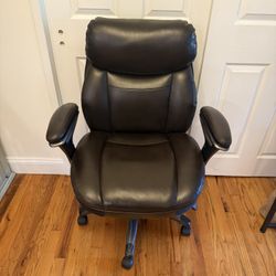 Lightly Used Leather Serta Office Chair