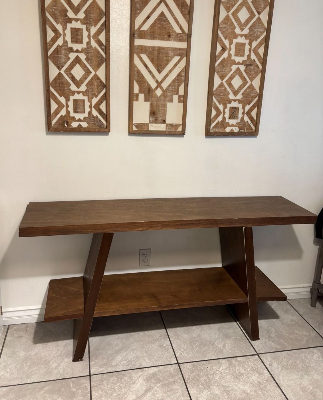 Kirklands Modern Console Table