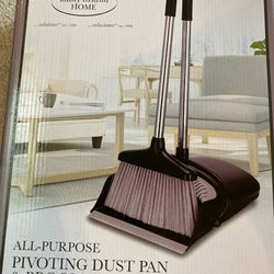 Dust Pan & Broom Set—Brand New