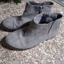 Size 3 Grey Booties