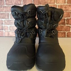 Member's Mark Boys Snow Boot Size 4 Black (1E)