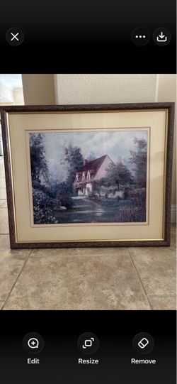 Lovely English Garden Reproduction