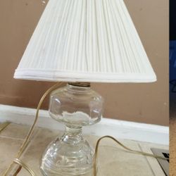 Beautiful Glass Lamp antique