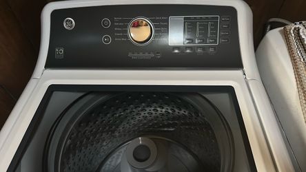 GE Washer only used for approx 15 loads bought and didn’t need paid $598 plus extra from LOWES