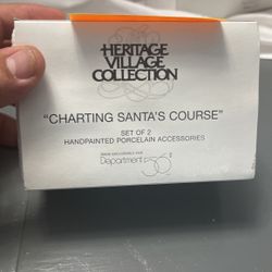 Charting Santas course department 56 N. Pole series