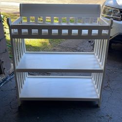 Free White Baby Changing Table 