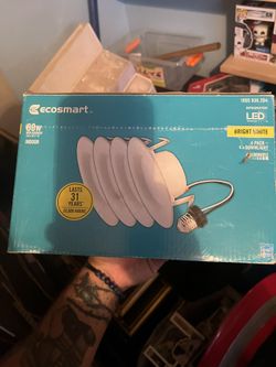 EcoSmart 4" 3000K Soft White 60W Recessed LED T20 (4 PACK)
