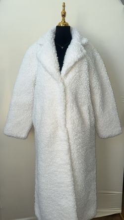Plush Cream Coat