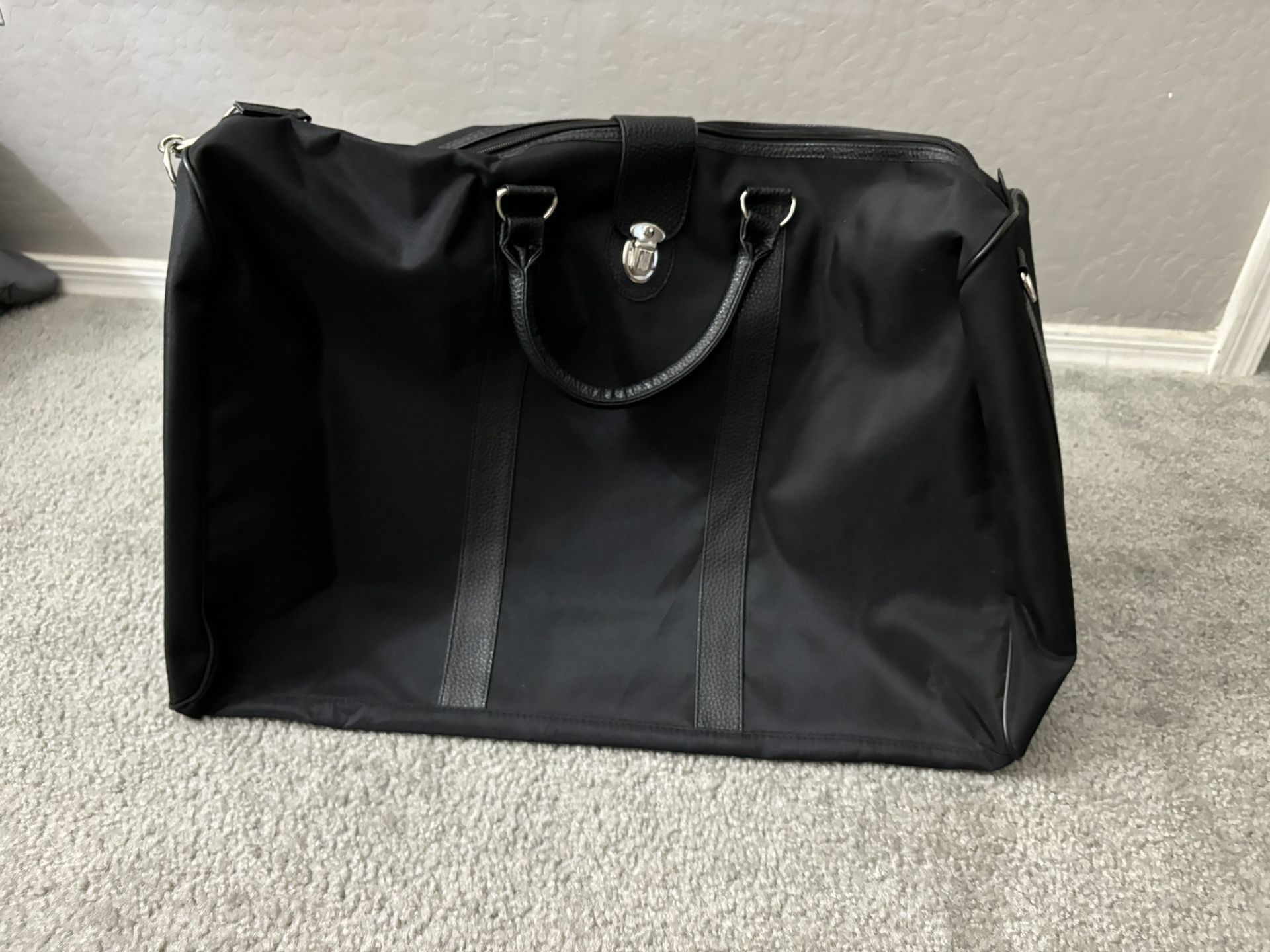 New Black Duffle Bag