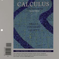 Calculus: Early Transcendentals, Books a la Carte Edition Second Edition