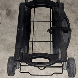 Really Nice Compact Weber Q Grill BBQ Camper Cart