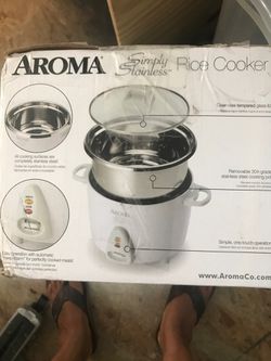 Aroma simply stainless Rice Cooker/slow cooker