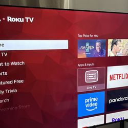 Roku Tv 75”