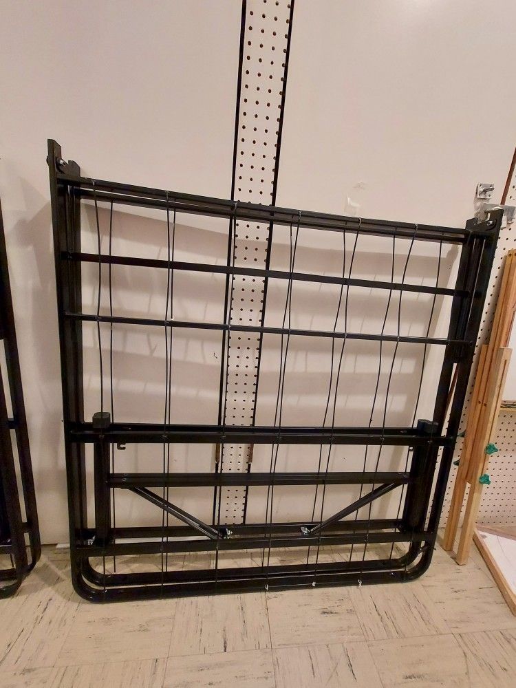 2 Sturdy Metal Twin Bed Frame – Adjustable / Lightweight / Easy Setup