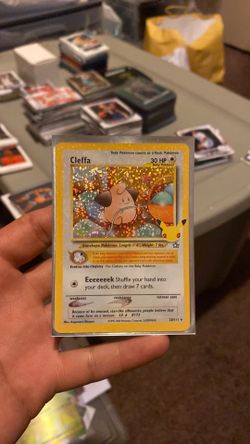 Cleffa 2021 Celebrations Classic Collection # 20/111 Holo Pokémon Card
