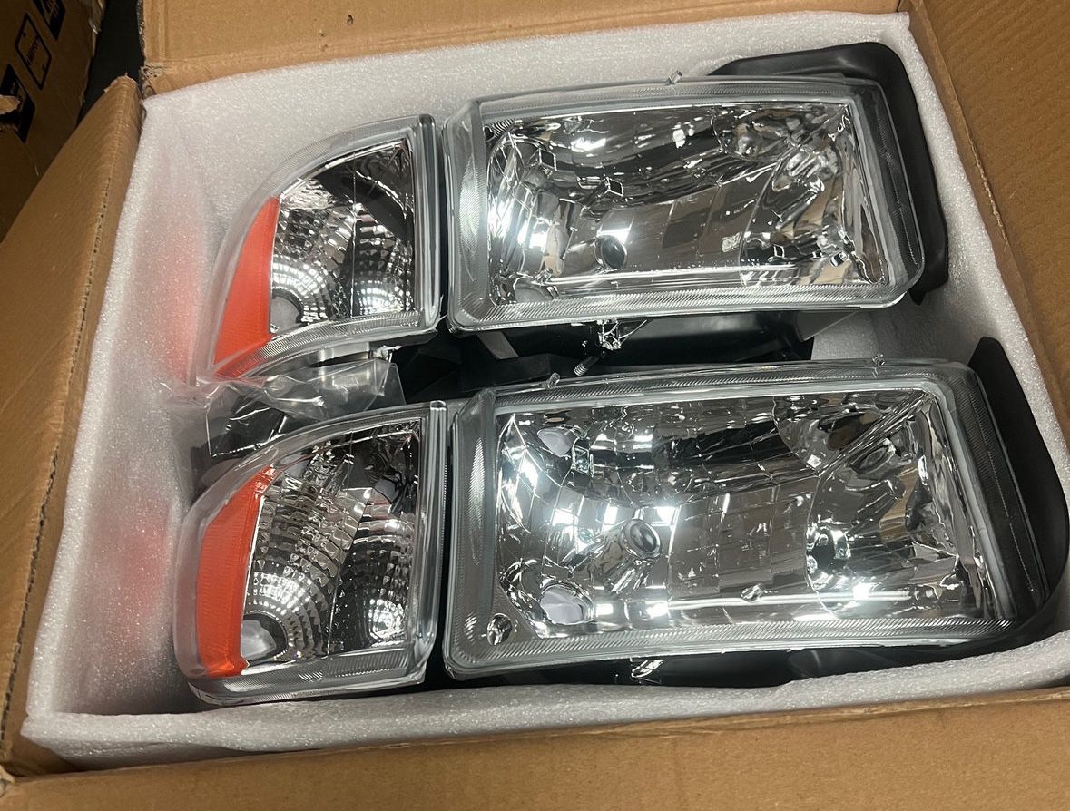 Headlight Assembly Fit For 1(contact info removed) Dodge Ram 1500