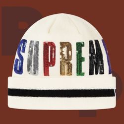 Supreme New Era Sequin Beanie