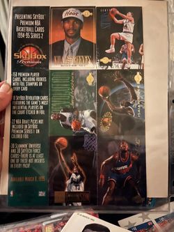 1994/1995 Skybox Premium Series 2 Uncut Promo