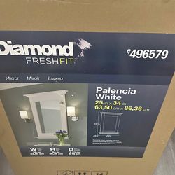 Diamond fresh fit mirror