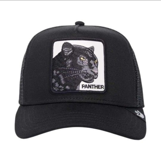 Panther | Goorin Bros | The Farm SnapBack Trucker Hat Black | Authentic New