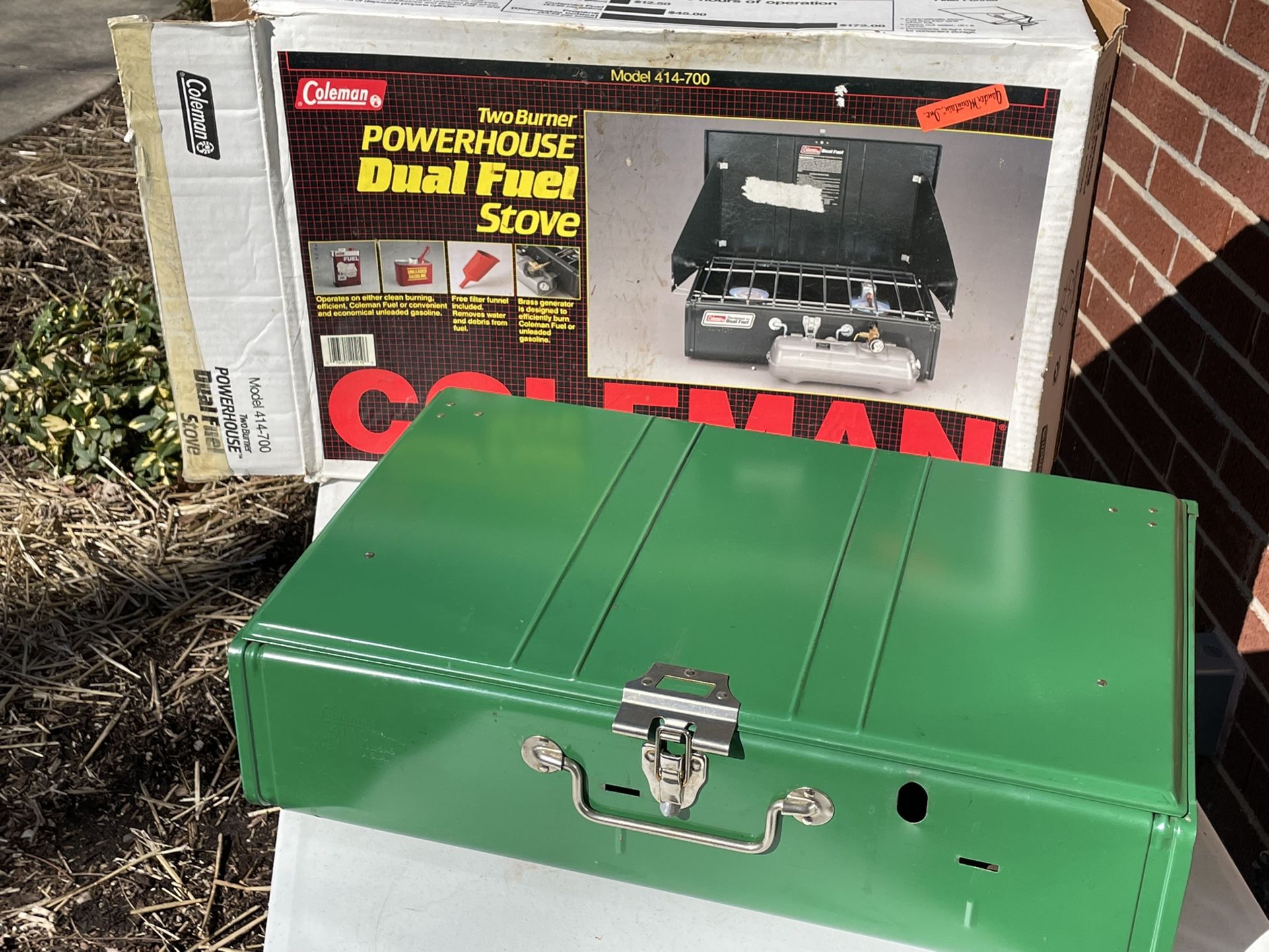 Coleman Unleaded Coleman Dual Fuel Stove Generator New Coleman 424