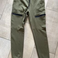 Joggers pants Express army olive green in medium