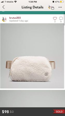 Lululemon Everywhere Fleece Bag